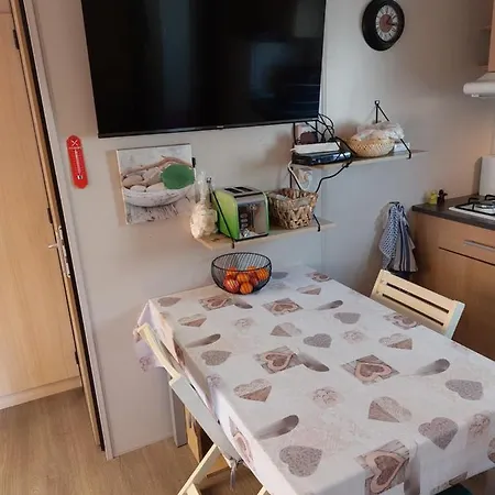 Mobilhome Les Goelands Campingplatz Ares