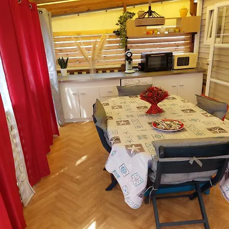 Campingplatz Mobilhome Les Goelands